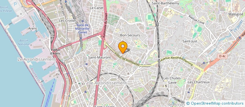 localisation de l'entreprise MONSIEUR MADANI MEDJA à MARSEILLE