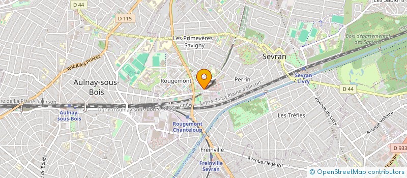 localisation de l'entreprise MONSIEUR MADANI SOUALMI à SEVRAN
