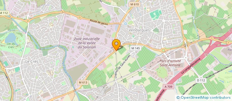 localisation de l'entreprise MONSIEUR MADANIA YOUSSOUFMCOLO à VENDARGUES