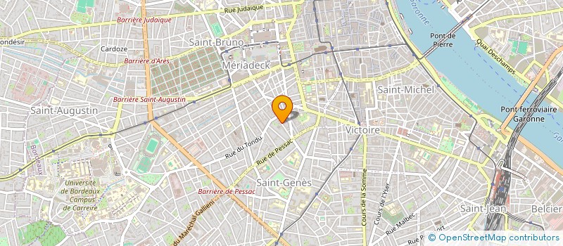 localisation de l'entreprise MONSIEUR MADARS GRENOVSKIS  BORDEAUX