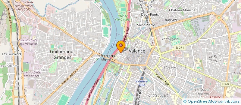 localisation de l'entreprise MONSIEUR MADASHAM MALAKHEIL  VALENCE