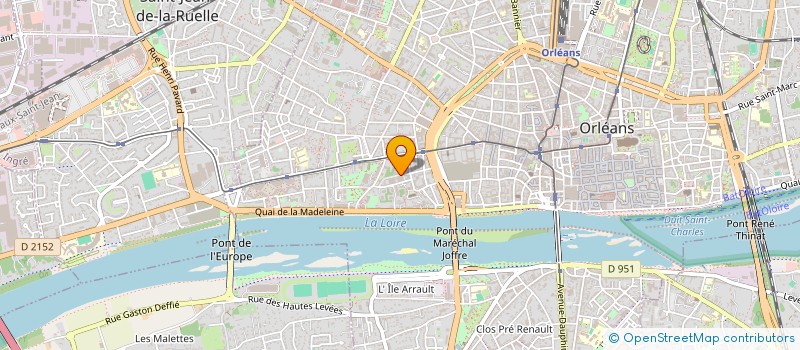 localisation de l'entreprise MONSIEUR MADASSA DIANESSY  ORLEANS