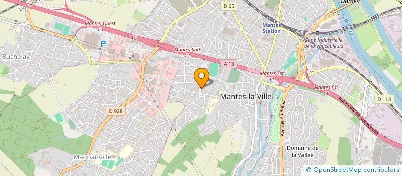 localisation de l'entreprise MONSIEUR MADASSA KANOUTE à MANTES-LA-VILLE