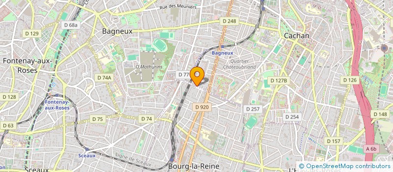 localisation de l'entreprise MONSIEUR MADGID ATTAB à BAGNEUX