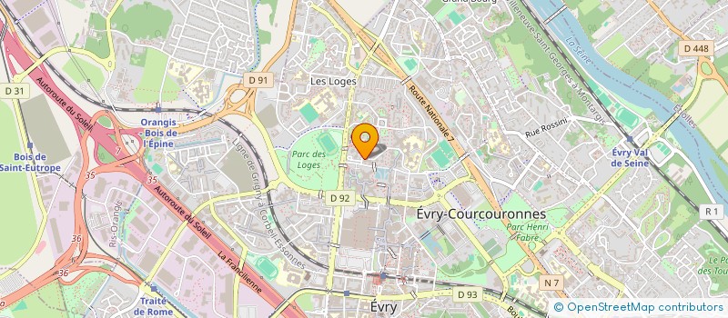 localisation de l'entreprise MONSIEUR MADGID BELLOUMI à EVRY-COURCOURONNES