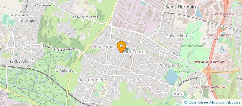 localisation de l'entreprise MONSIEUR MADHI BEN AMOR à SAINT-HERBLAIN