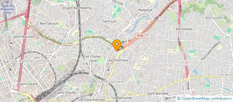localisation de l'entreprise MONSIEUR MADHY SAMAKE à MARSEILLE