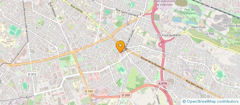 localisation de l'entreprise MONSIEUR MADI BOURA à ANGERS