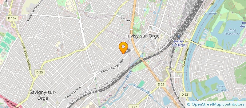 localisation de l'entreprise MONSIEUR MADI DIABY  SAVIGNY-SUR-ORGE