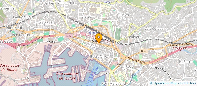 localisation de l'entreprise MONSIEUR MADI MOHAMED  TOULON