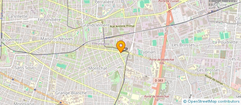 localisation de l'entreprise MONSIEUR MADI ZAINOUDINE  LYON