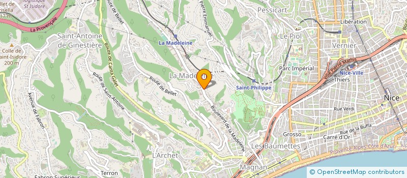 localisation de l'entreprise MONSIEUR MADIAGNE DIAGNE à NICE