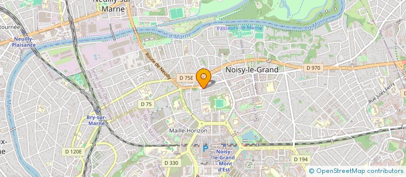 localisation de l'entreprise MONSIEUR MADIAGNE DIAGNE à NOISY-LE-GRAND