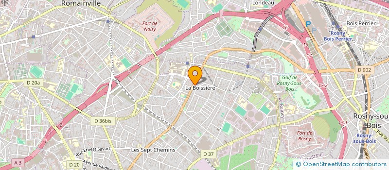 localisation de l'entreprise MONSIEUR MADIALE FALL N'DOYE à MONTREUIL