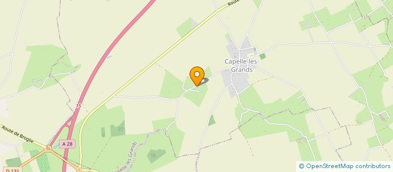 localisation de l'entreprise MONSIEUR MADIAN VIS  CAPELLE-LES-GRANDS