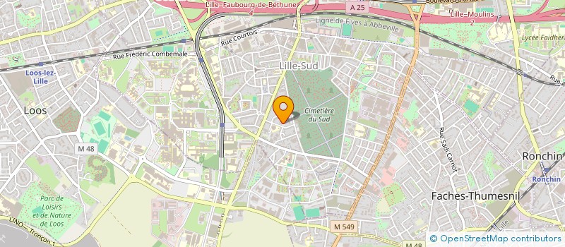 localisation de l'entreprise MONSIEUR MADIBA GASSAMA à LILLE