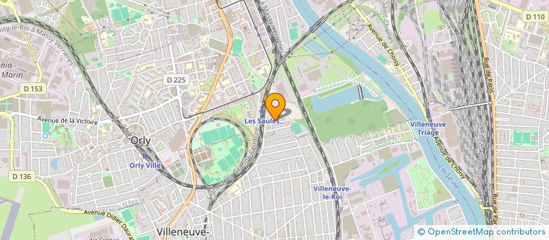 localisation de l'entreprise MONSIEUR MADIBINE SOUKOUNA  ORLY