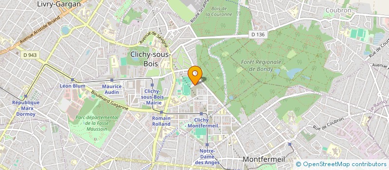 localisation de l'entreprise MONSIEUR MADIKHASSA SYLLA à CLICHY-SOUS-BOIS