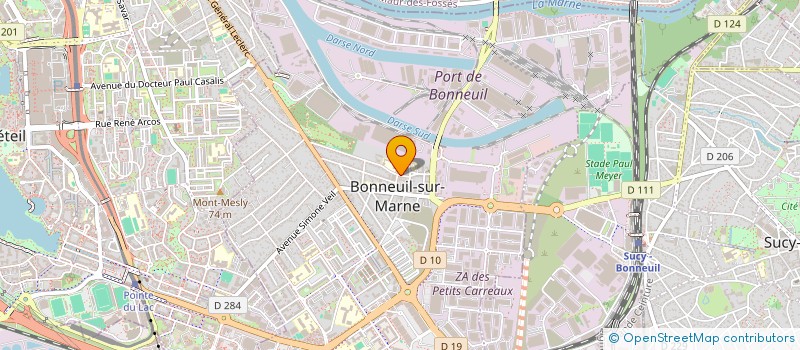localisation de l'entreprise MONSIEUR MADIL AIT SI AHMED à BONNEUIL-SUR-MARNE