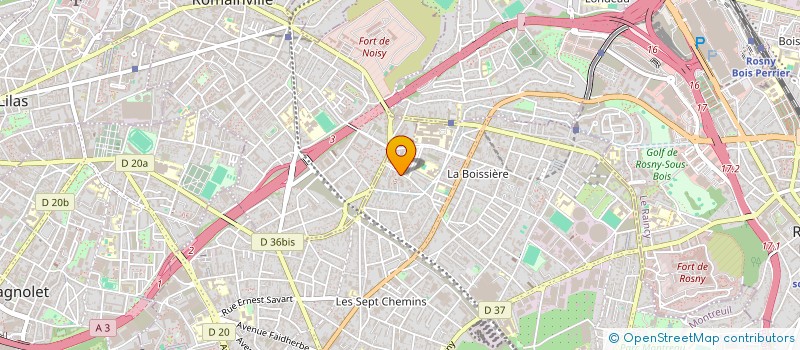 localisation de l'entreprise MONSIEUR MADIMOUSSA TRAORE à MONTREUIL