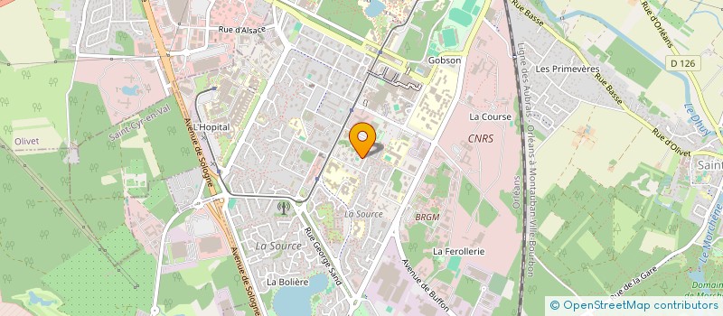 localisation de l'entreprise MONSIEUR MADJAN DIALLO à ORLEANS