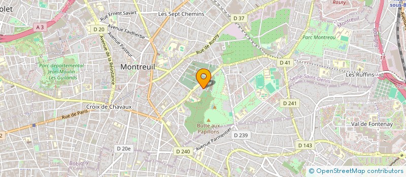 localisation de l'entreprise MONSIEUR MADJDOUB AYAD à MONTREUIL