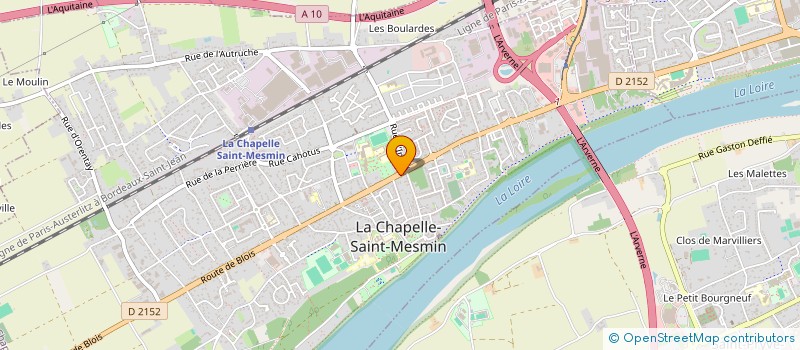 localisation de l'entreprise MONSIEUR MADJER BENHADDAD à LA CHAPELLE-SAINT-MESMIN