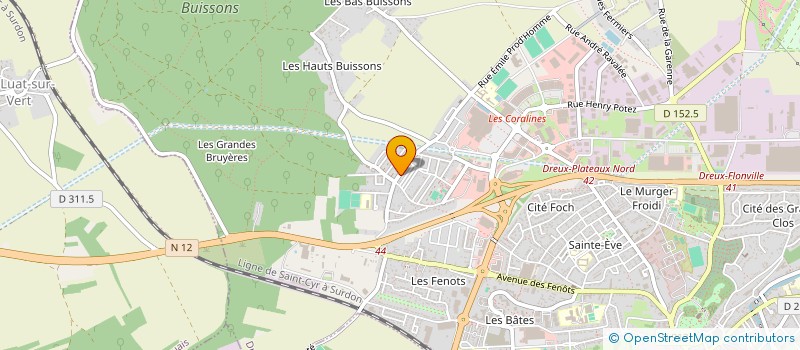 localisation de l'entreprise MONSIEUR MADJER REBIHA à DREUX