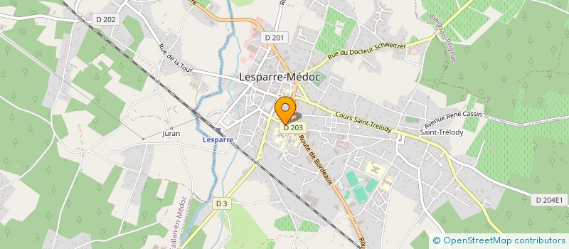 localisation de l'entreprise MONSIEUR MADJID AHMED YAHIA à LESPARRE-MEDOC