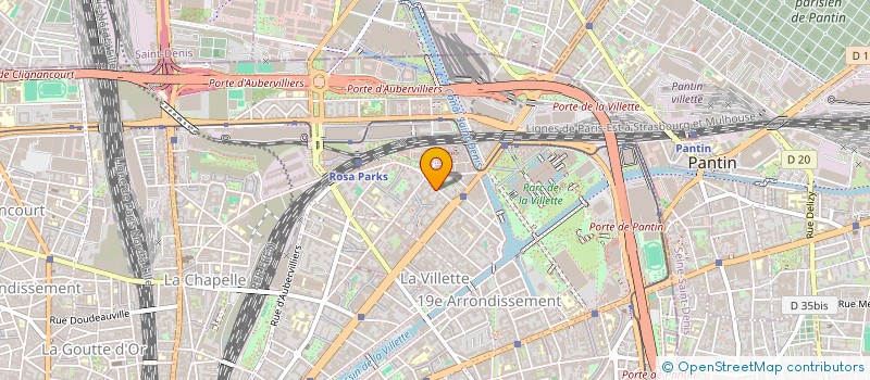 localisation de l'entreprise MONSIEUR MADJID AKEF  PARIS