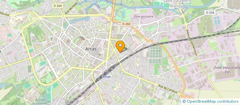 localisation de l'entreprise MONSIEUR MADJID ARBOUCHE à ARRAS