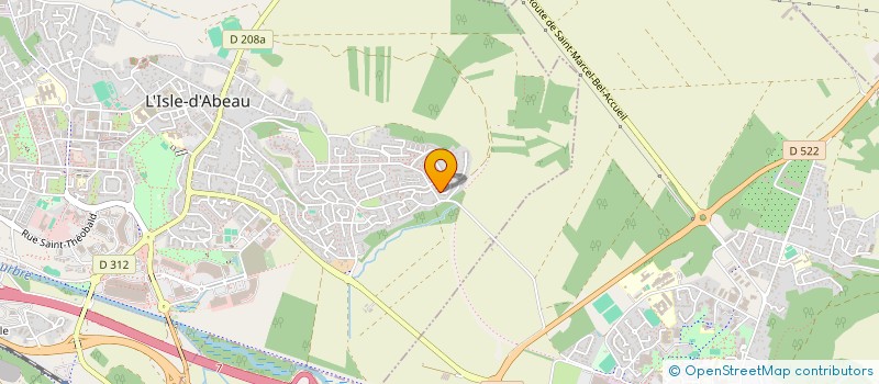 localisation de l'entreprise MONSIEUR MADJID BACHIR SADOUN  L'ISLE-D'ABEAU