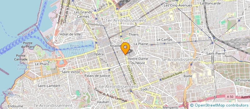 localisation de l'entreprise MONSIEUR MADJID BEDDEK à MARSEILLE