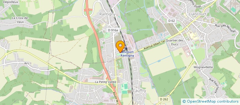 localisation de l'entreprise MONSIEUR MADJID BENZIANE  RANTIGNY