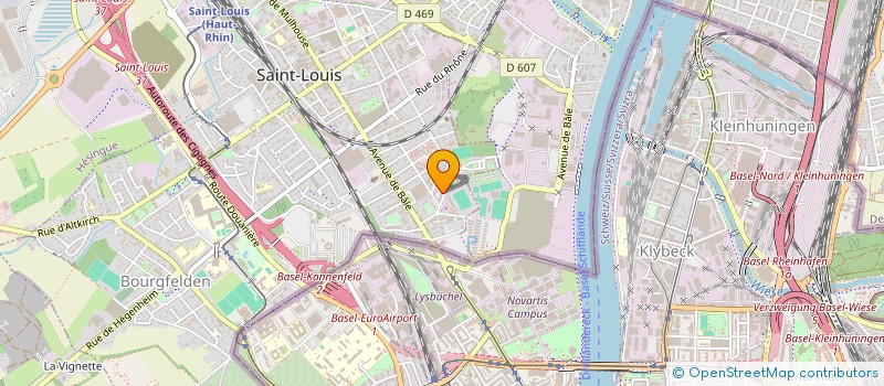 localisation de l'entreprise MONSIEUR MADJID BOUSSAHELA à SAINT-LOUIS