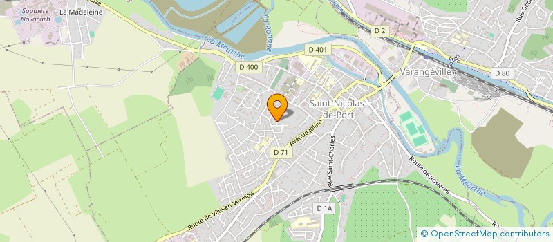 localisation de l'entreprise MONSIEUR MADJID CHERIAK  SAINT-NICOLAS-DE-PORT