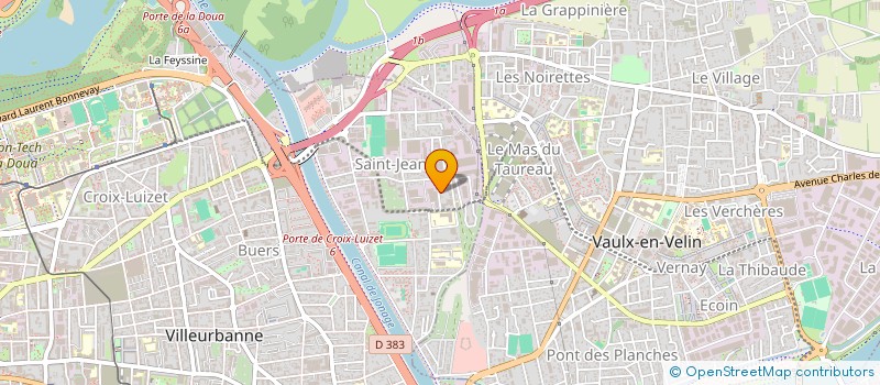 localisation de l'entreprise MONSIEUR MADJID DIRI  VILLEURBANNE