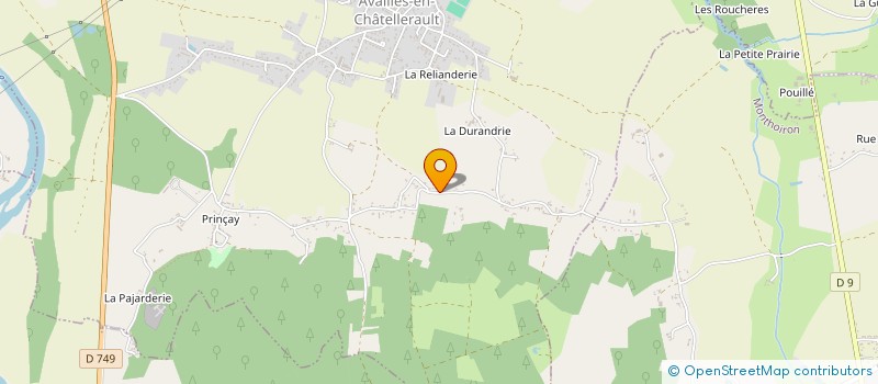 localisation de l'entreprise MONSIEUR MADJID DJEBIR  AVAILLES-EN-CHATELLERAULT