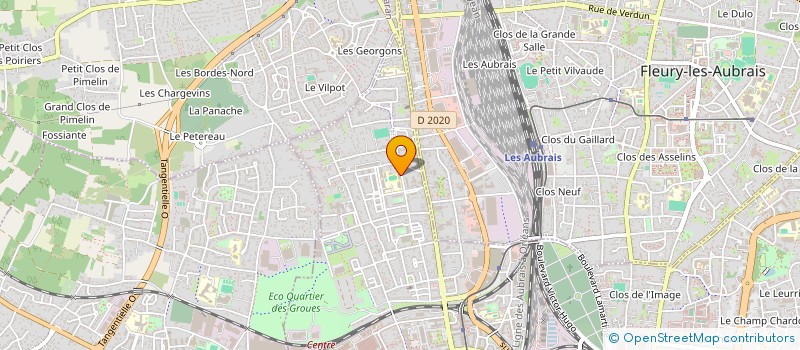 localisation de l'entreprise MONSIEUR MADJID DJOUABER  ORLEANS