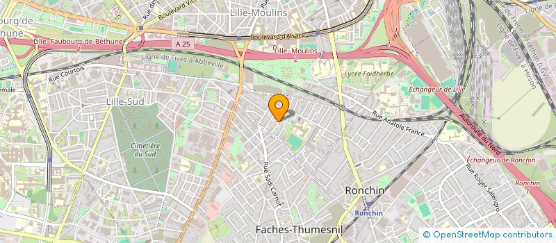 localisation de l'entreprise MONSIEUR MADJID ELMERERBI à LILLE