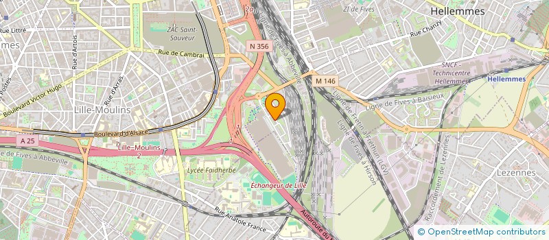 localisation de l'entreprise MONSIEUR MADJID HADJ MOUSSA  LILLE