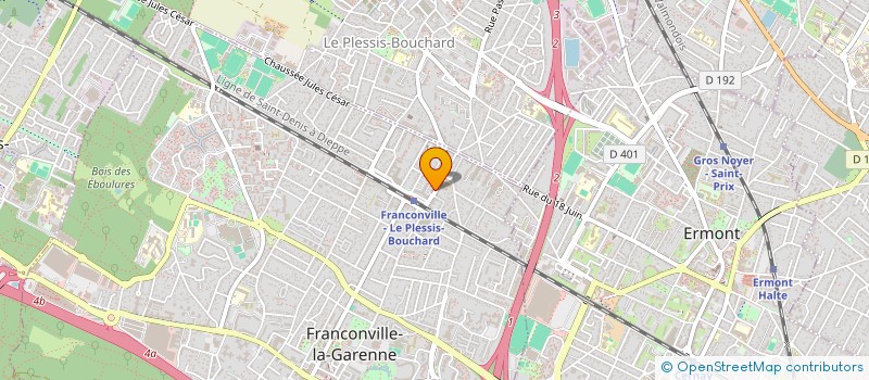 localisation de l'entreprise MONSIEUR MADJID IMAZATENE à FRANCONVILLE