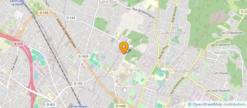 localisation de l'entreprise MONSIEUR MADJID KANES à EAUBONNE