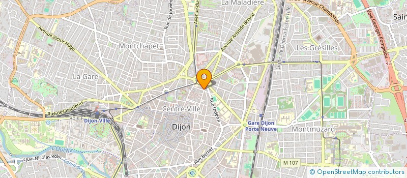 localisation de l'entreprise MONSIEUR MADJID LADJIMI à DIJON