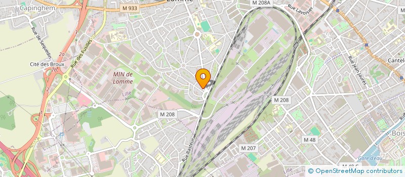 localisation de l'entreprise MONSIEUR MADJID MAALA à LILLE