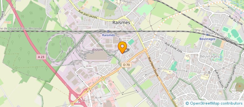 localisation de l'entreprise MONSIEUR MADJID MAHDAD  RAISMES