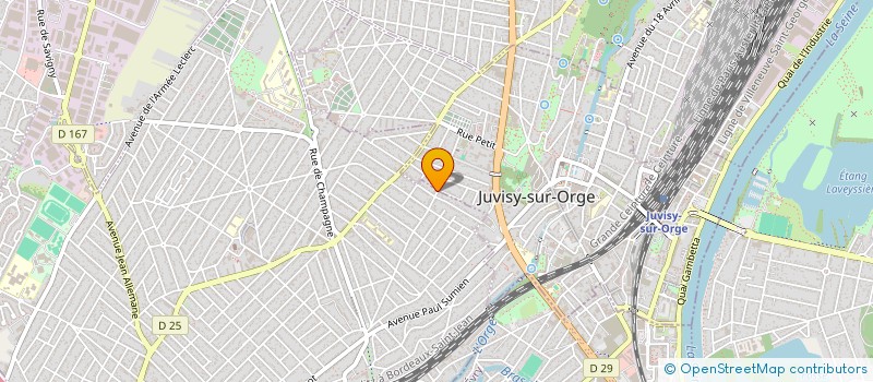 localisation de l'entreprise MONSIEUR MADJID MAKHLOUF à SAVIGNY-SUR-ORGE
