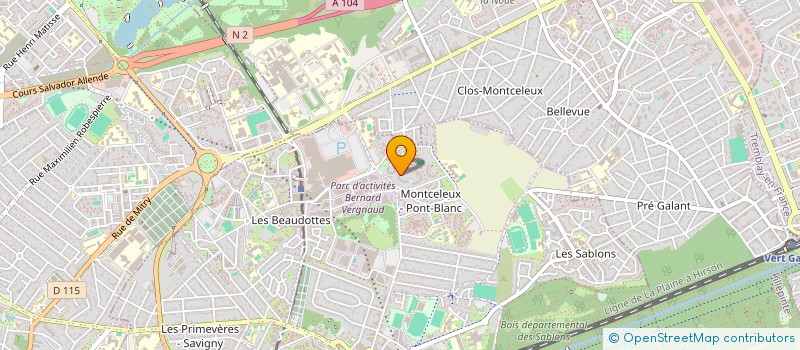localisation de l'entreprise MONSIEUR MADJID MARAR à SEVRAN