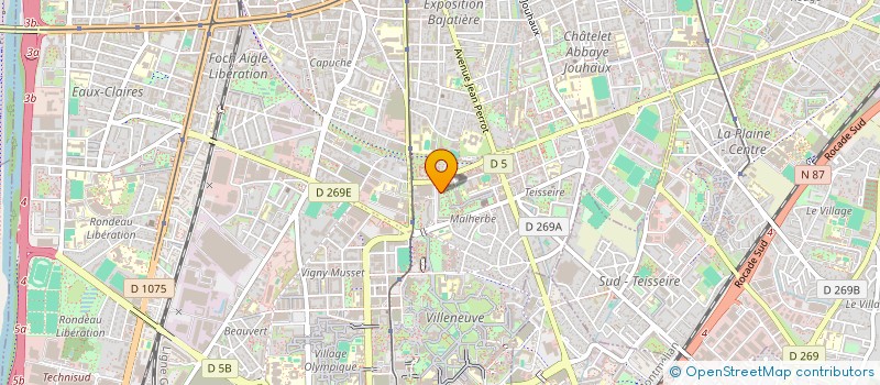localisation de l'entreprise MONSIEUR MADJID MATOUK  GRENOBLE
