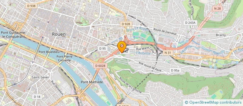 localisation de l'entreprise MONSIEUR MADJID MEDDOUR  ROUEN